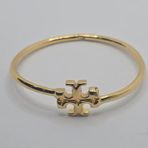 Tory Burch Logo Bangle Bracelet (Clearance) - Picture 4 of 11